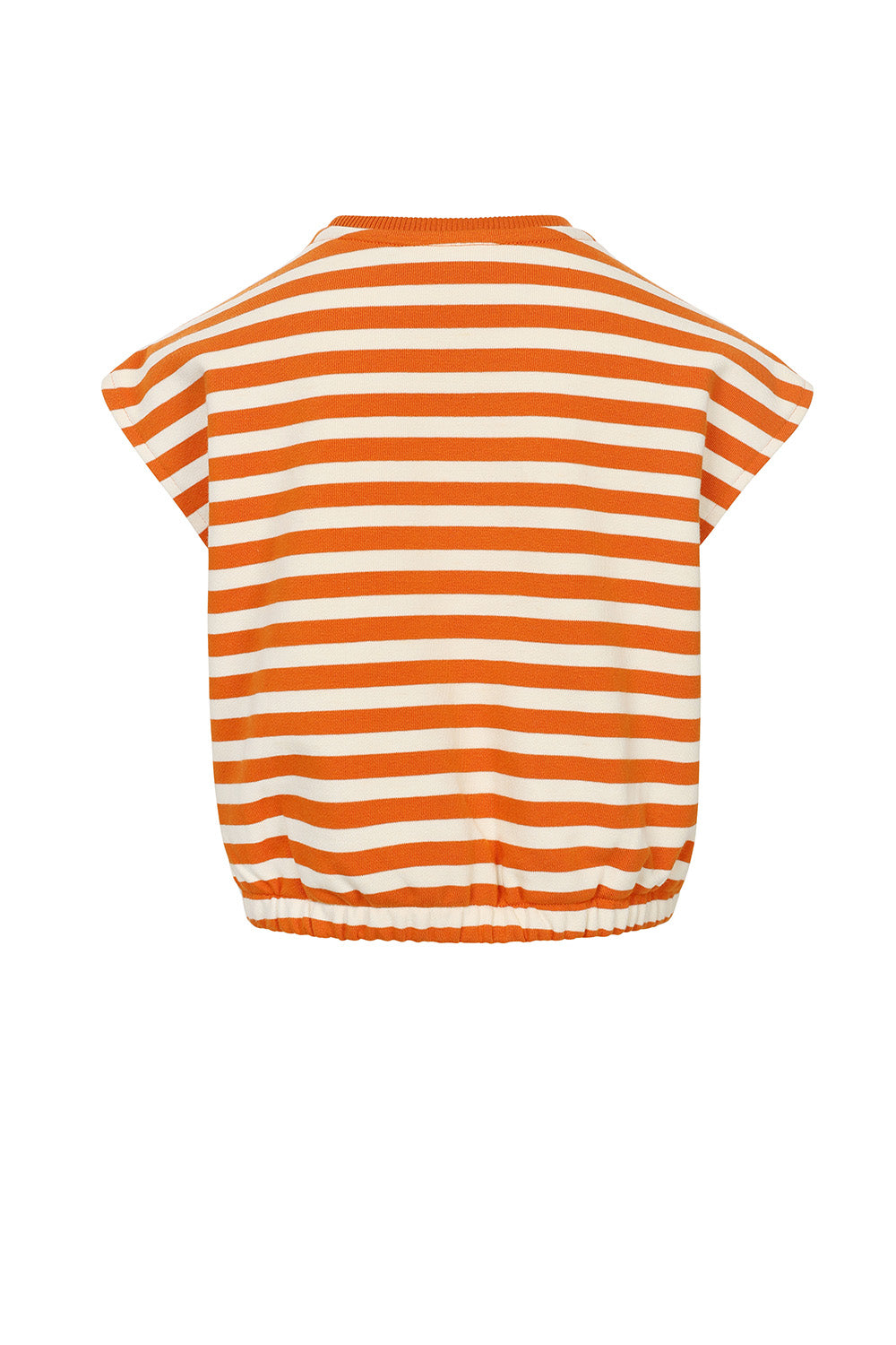 Looxs mouwloze sweater gestreept