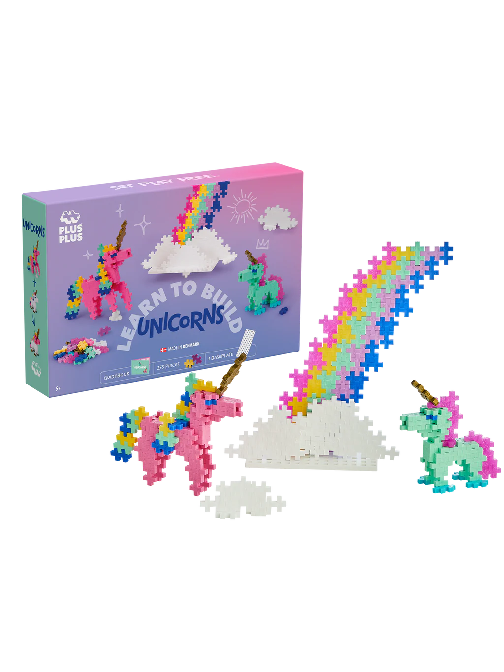 PLUS PLUS learn to build unicorn