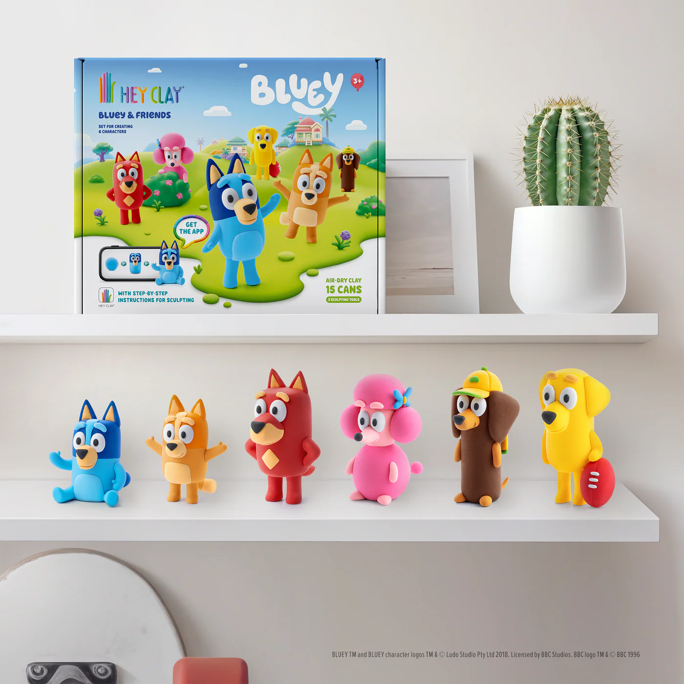 Hey Clay Limited Edition Bluey
