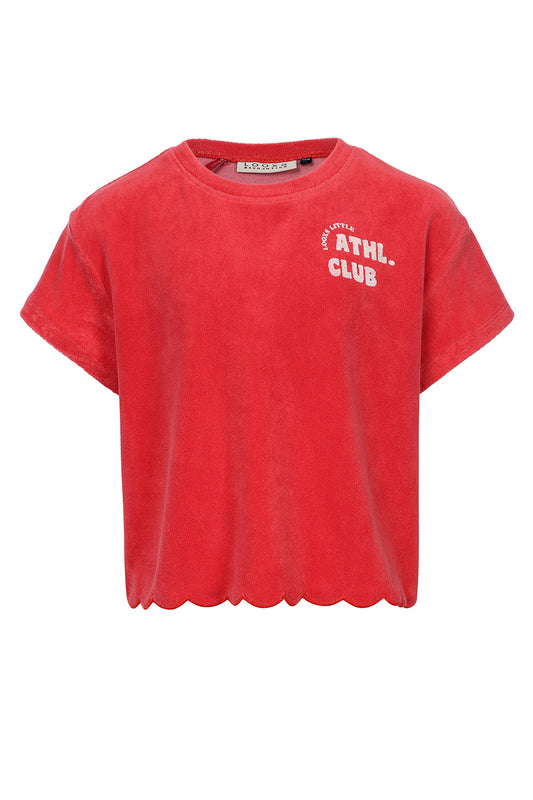 Looxs top badstof rood