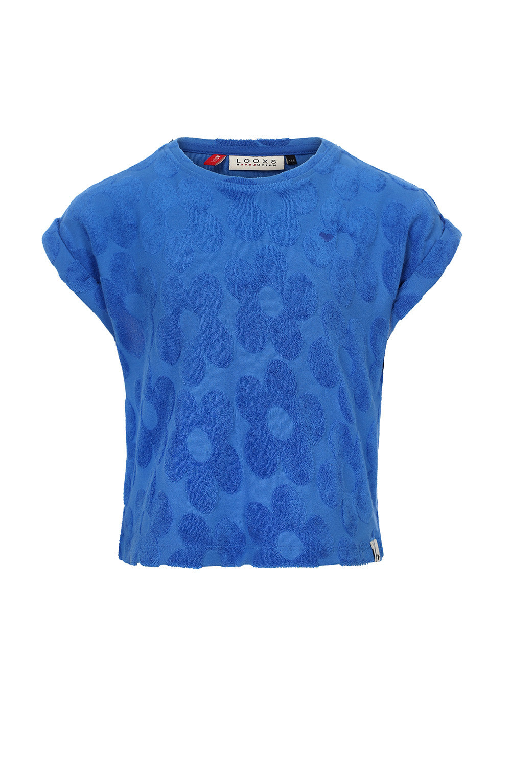 Looxs T-shirt Badstof Kobalt