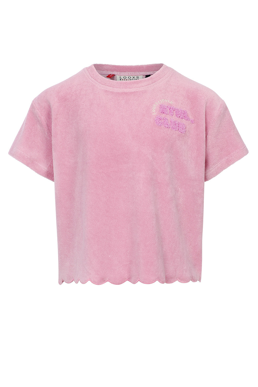 Looxs top badstof roze