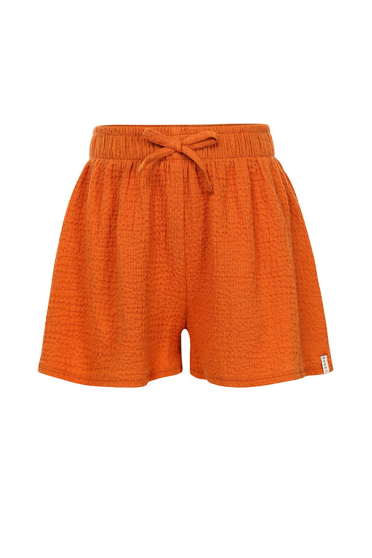 Looxs zomerse katoenen krinkel short