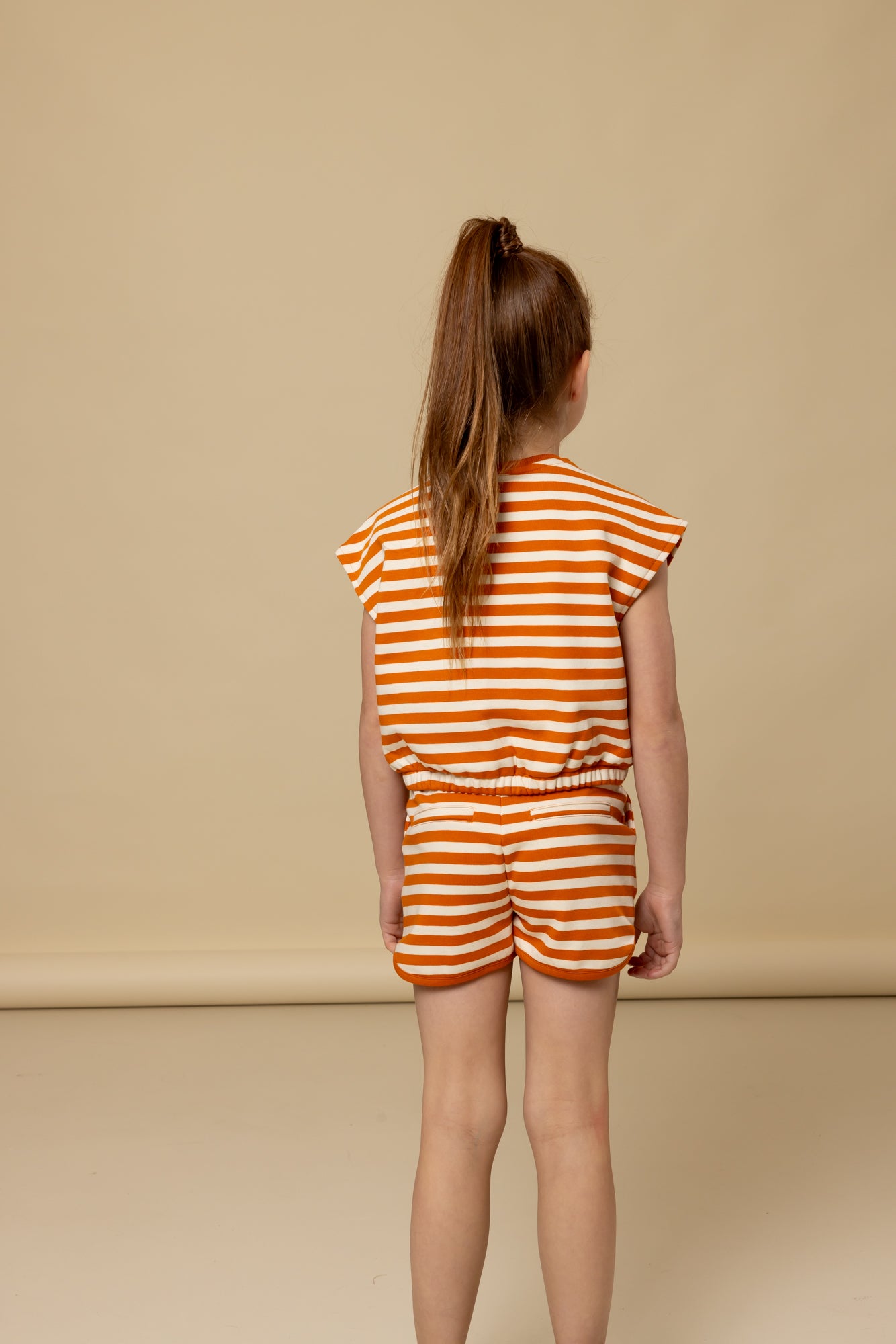 LOOXS little sweat short gestreept