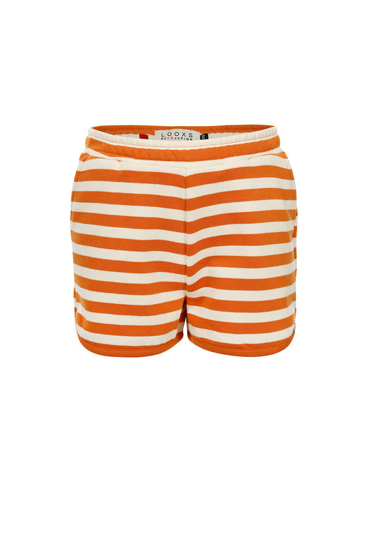 LOOXS little sweat short gestreept