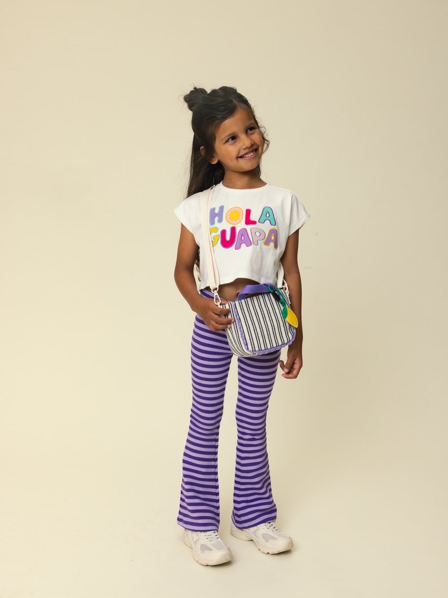 Looxs lila/paarse flared