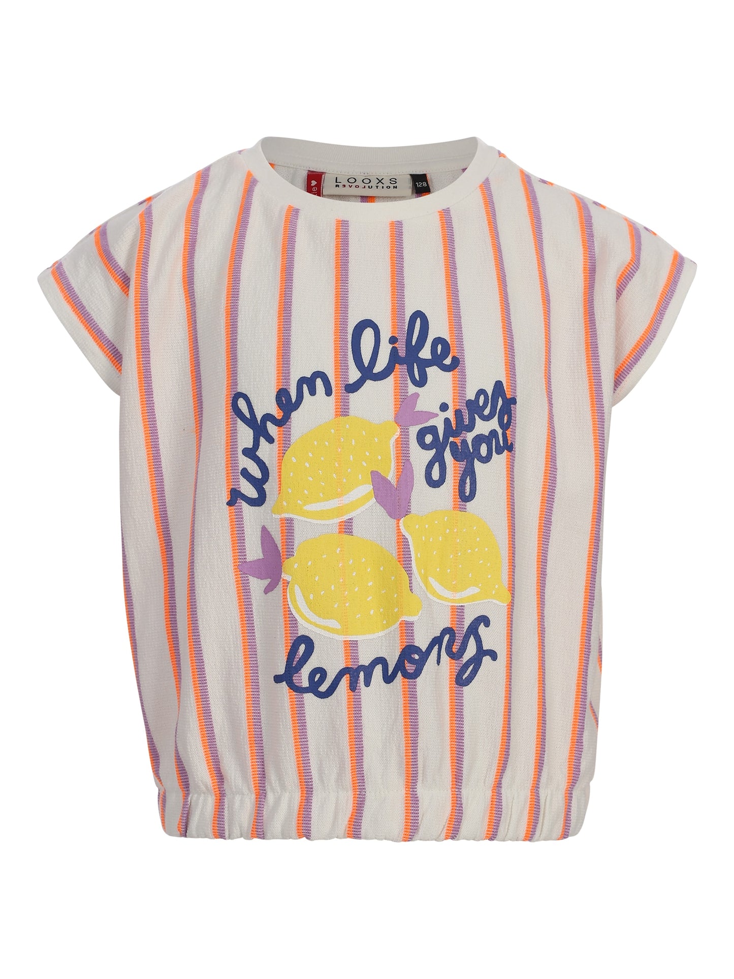 Looxs zomers shirt citroen