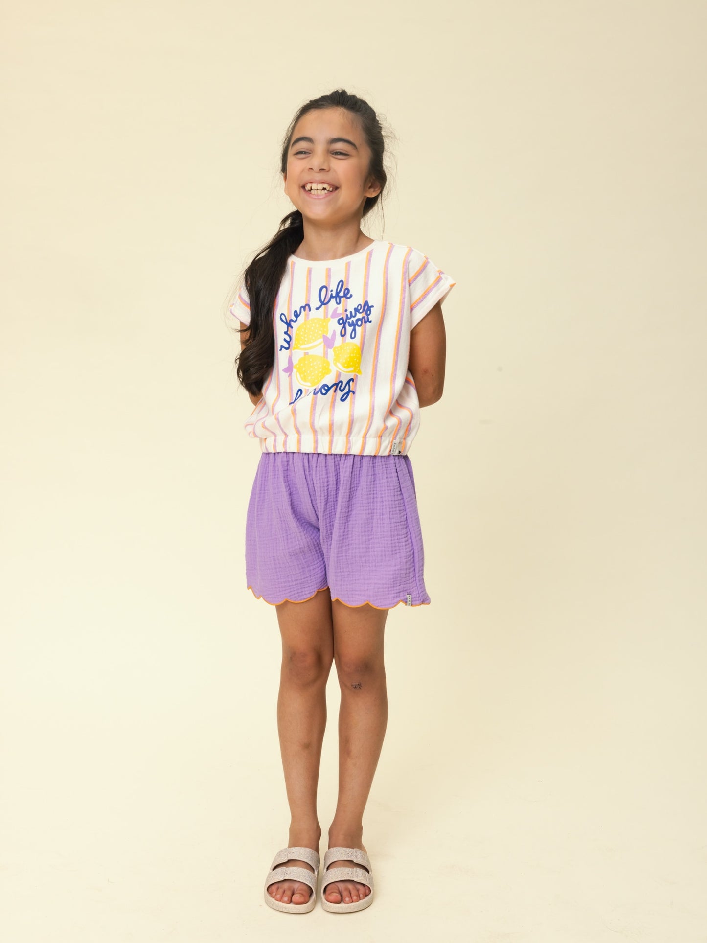 LOOXS mousseline short