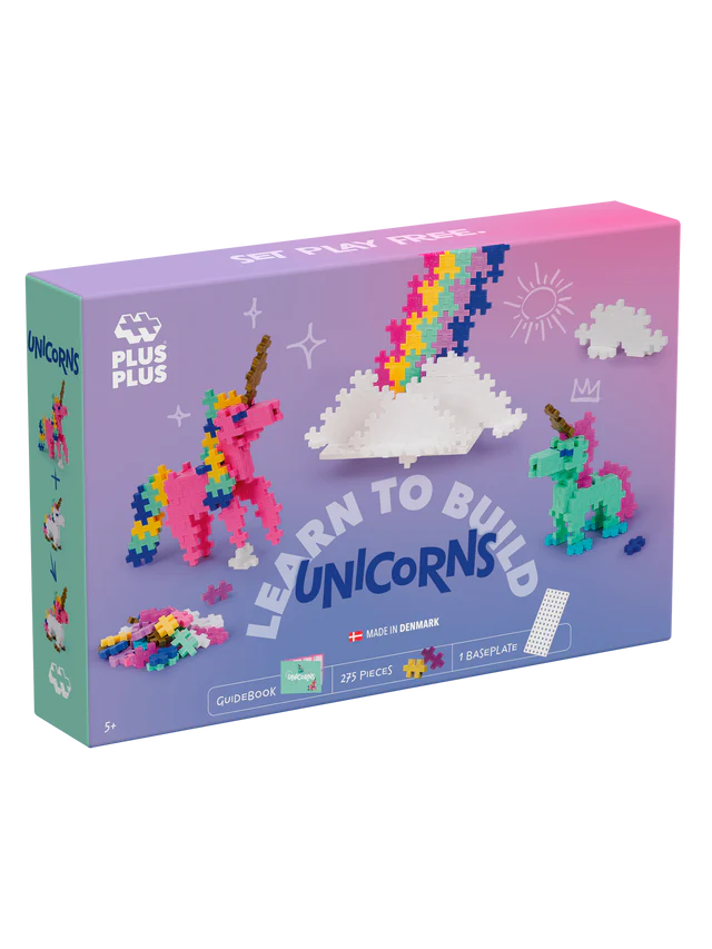 PLUS PLUS learn to build unicorn