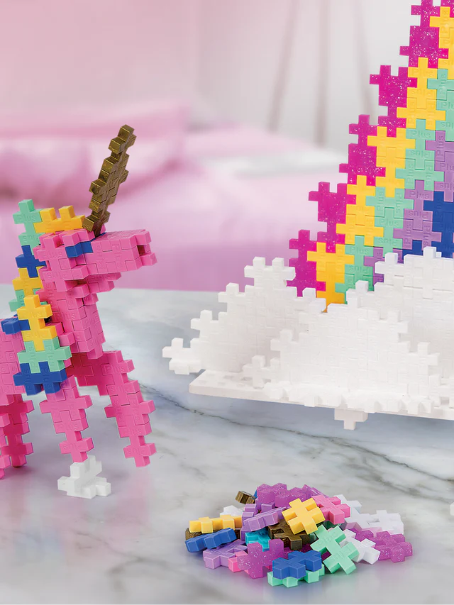 PLUS PLUS learn to build unicorn