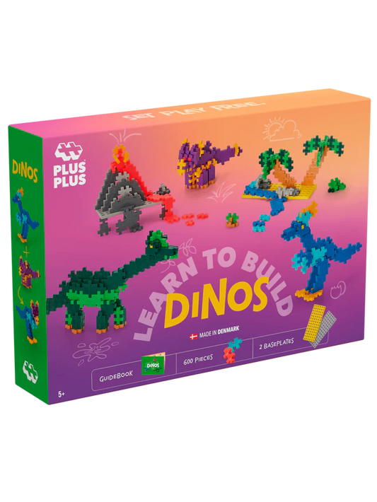 PLUS PLUS learn to build Dino's