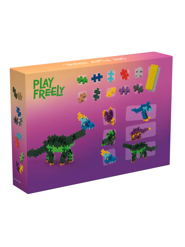 PLUS PLUS learn to build Dino's