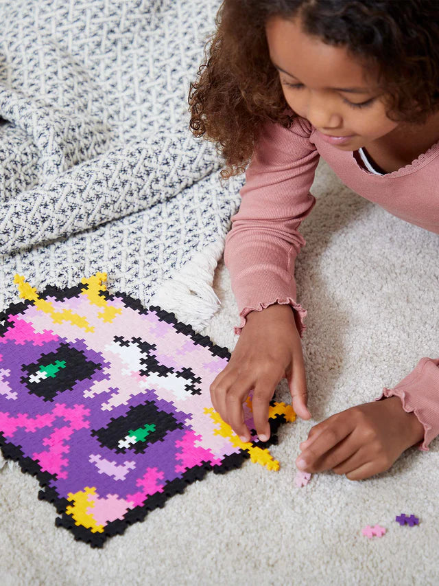 PLUS PLUS puzzle by number kat