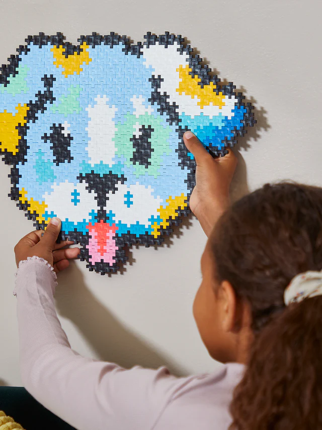 PLUS PLUS puzzle by number puppy