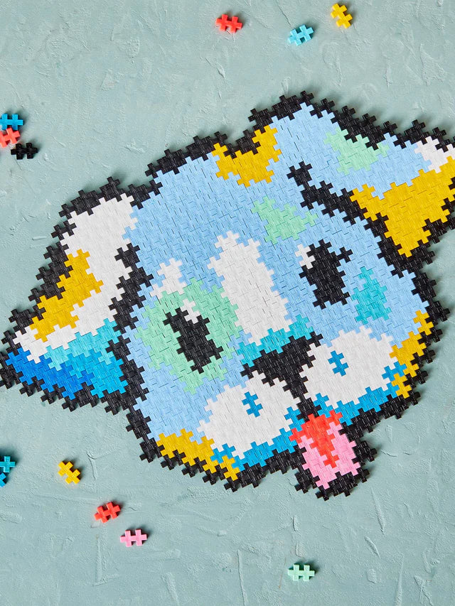 PLUS PLUS puzzle by number puppy