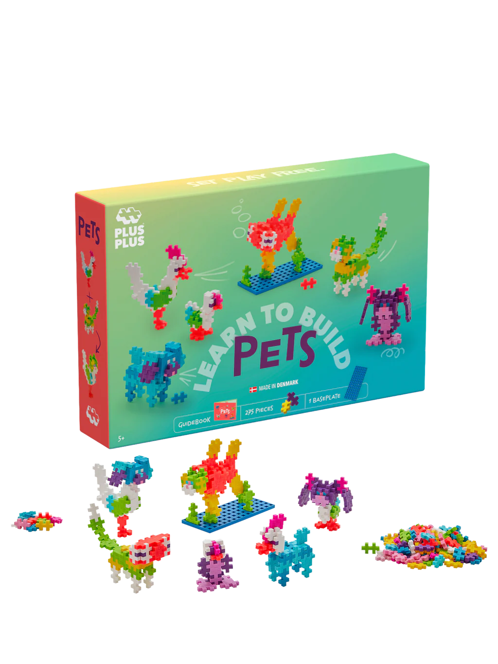 PLUS PLUS learn to build pets