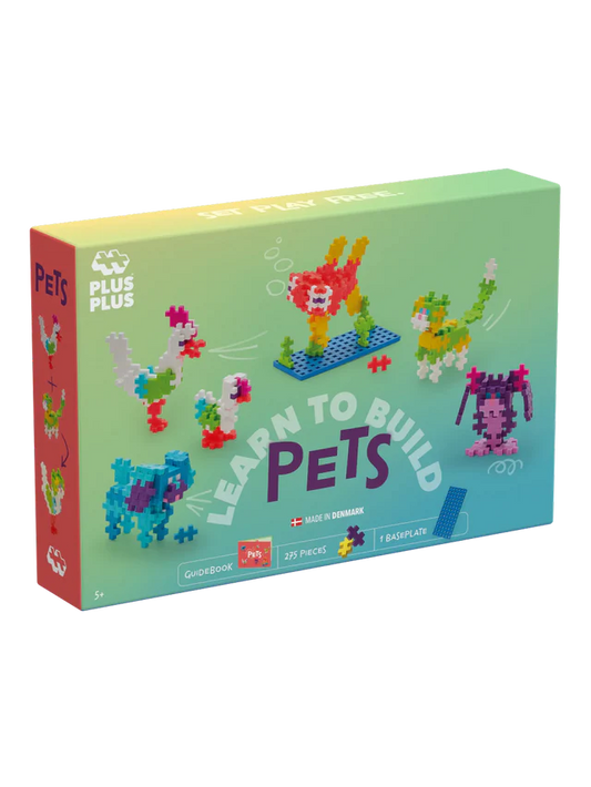PLUS PLUS learn to build pets