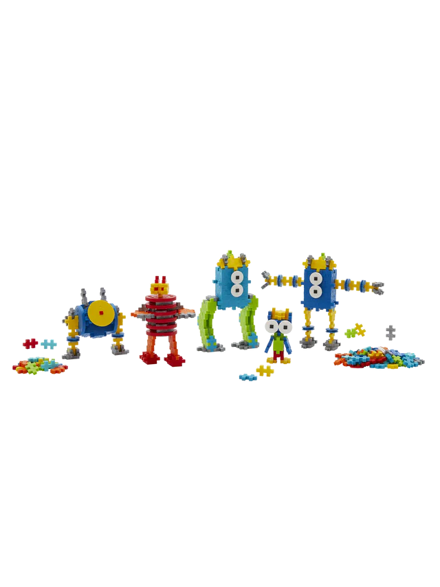 PLUS PLUS learn to build robots