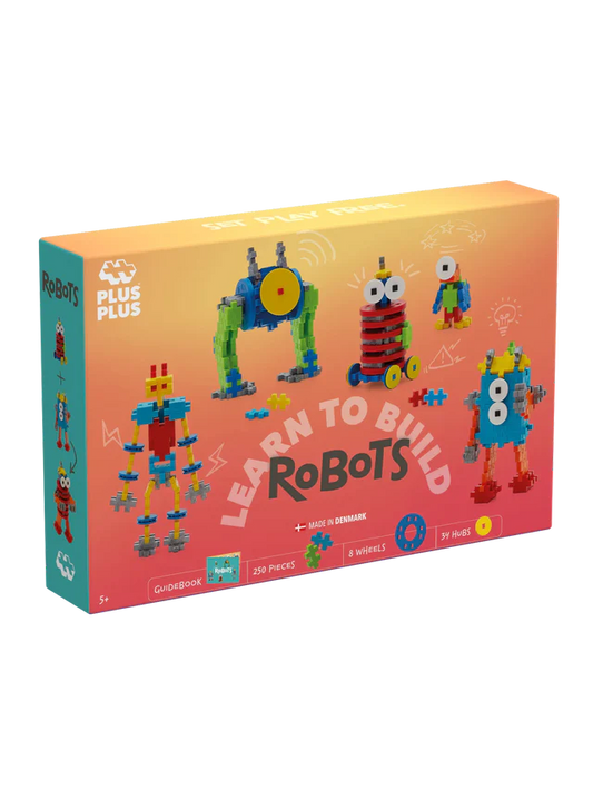 PLUS PLUS learn to build robots