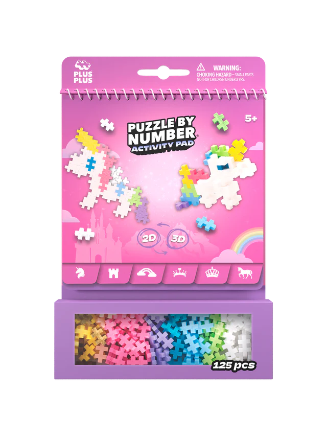 PLUS PLUS activity pad fairytale