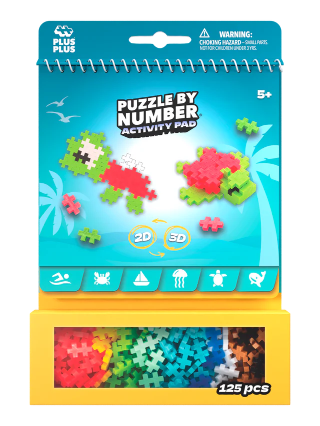 PLUS PLUS activity pad oceaan