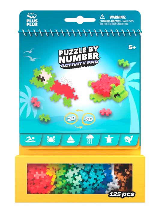 PLUS PLUS activity pad oceaan