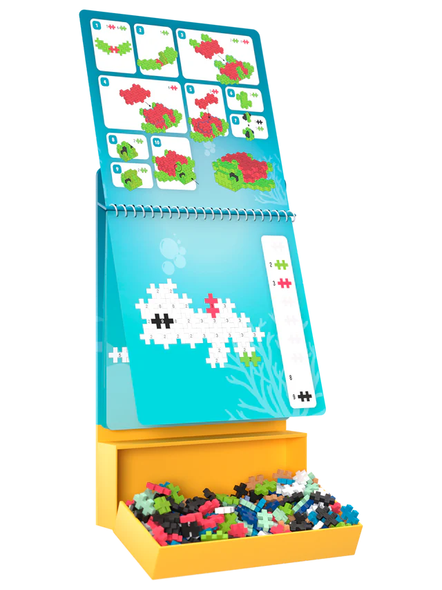 PLUS PLUS activity pad oceaan