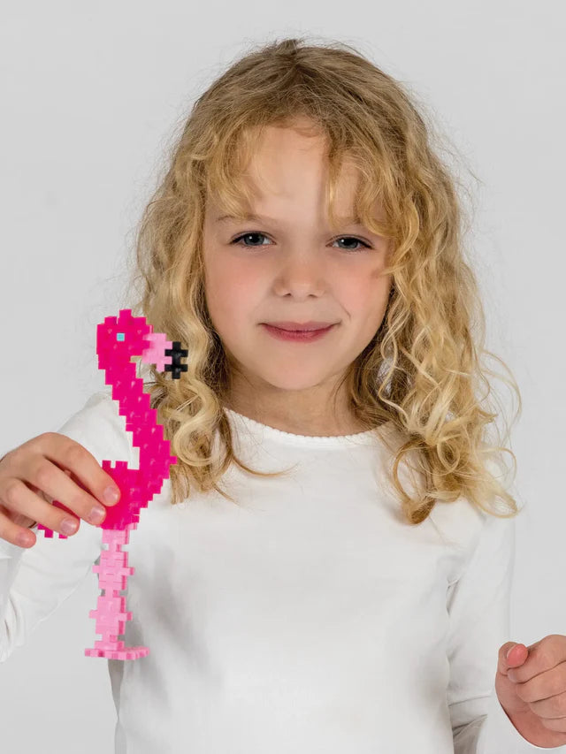 PLUS PLUS tube Flamingo