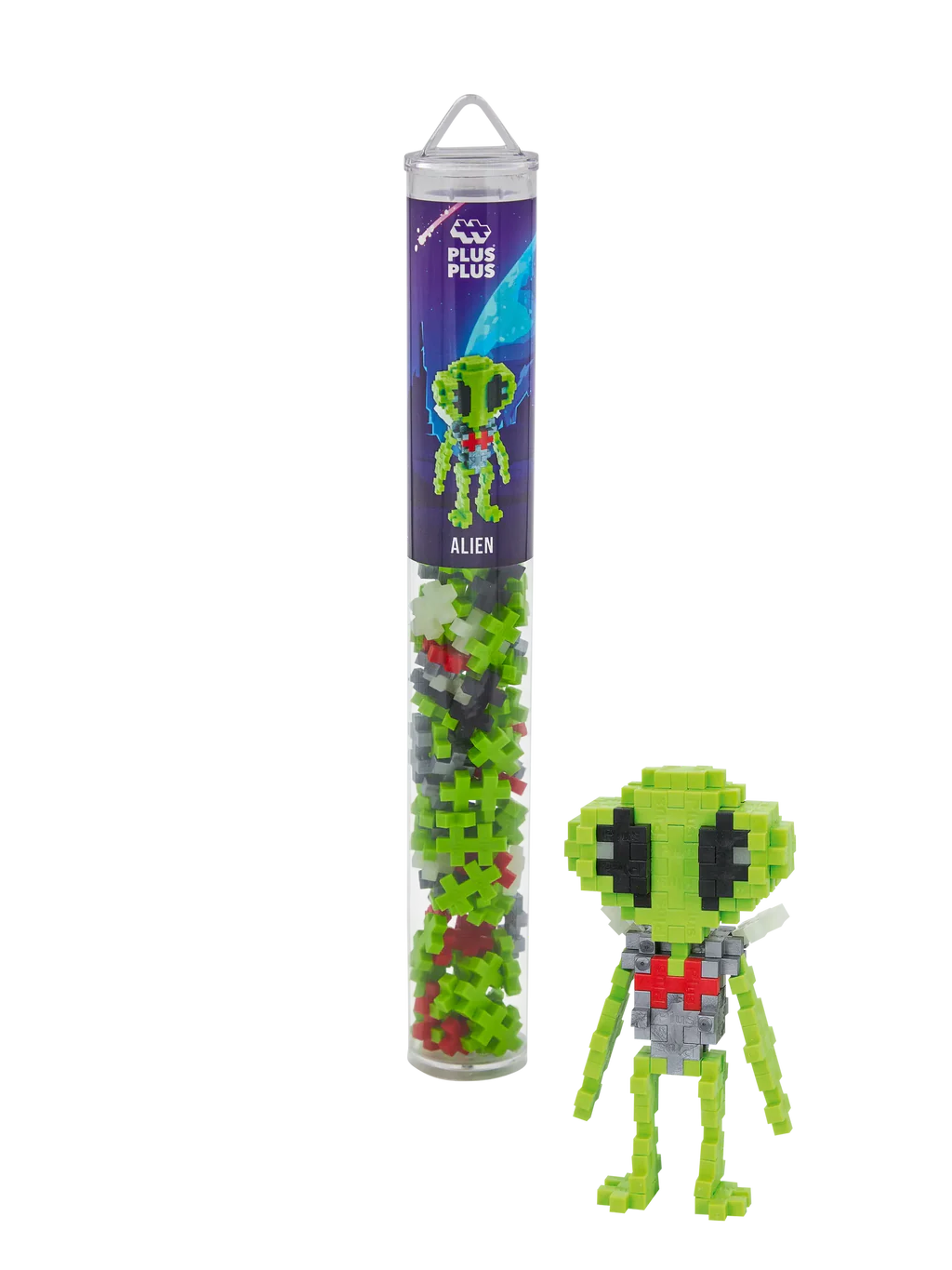 PLUS PLUS tube Alien
