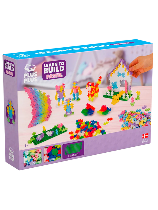 PLUS PLUS learn to build pastel