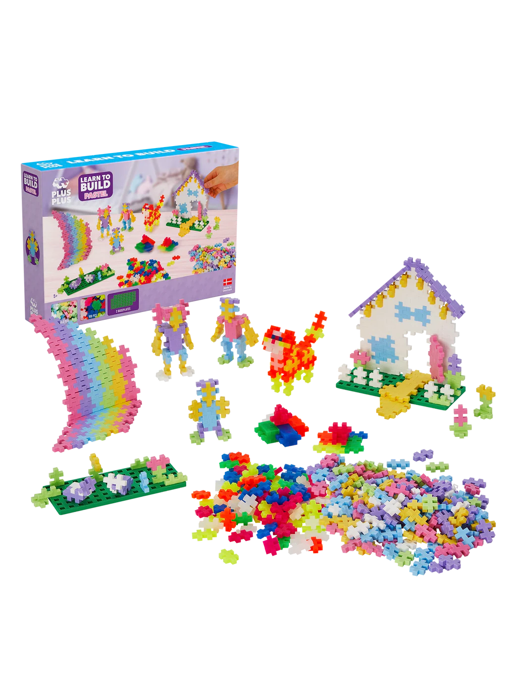 PLUS PLUS learn to build pastel