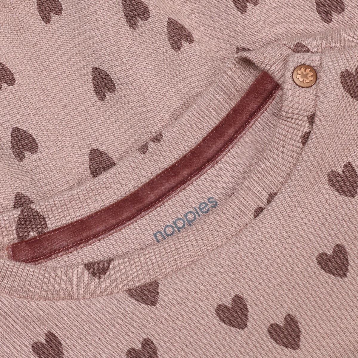 Noppies longsleeve hartjes