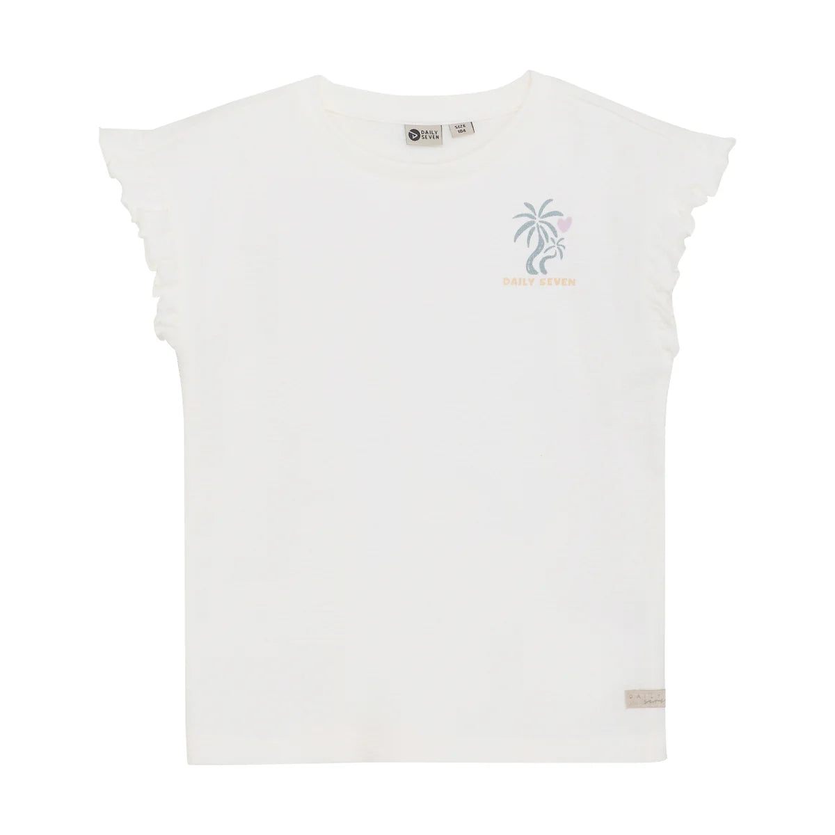 Daily7 t-shirt backprint