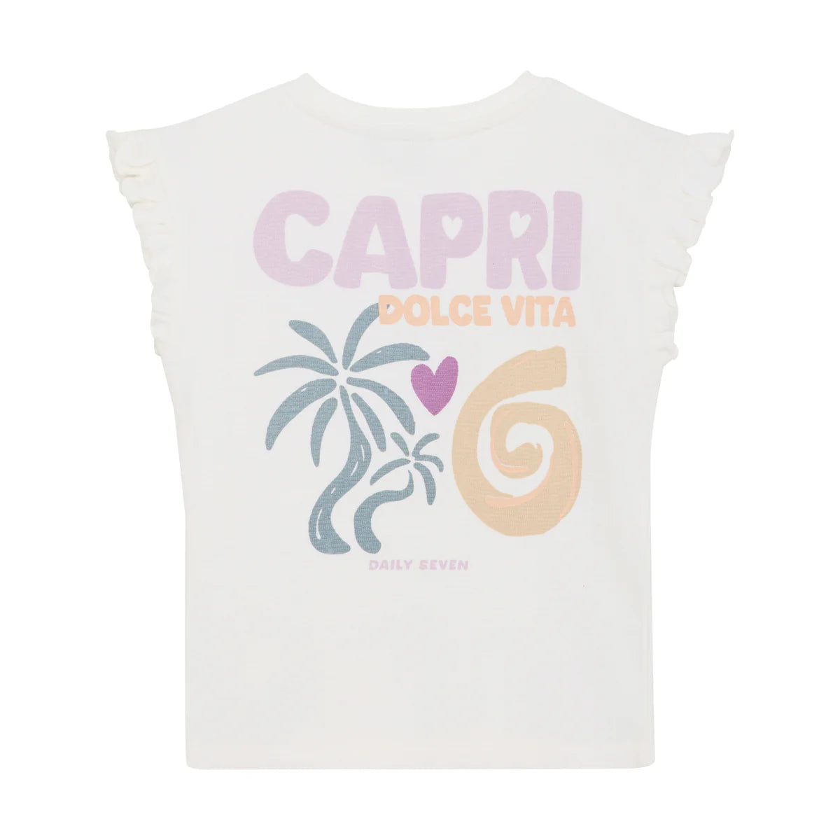Daily7 t-shirt backprint