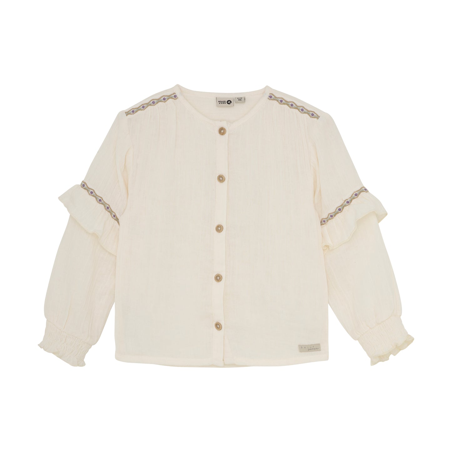 Daily7 Longsleeve ruffle blouse