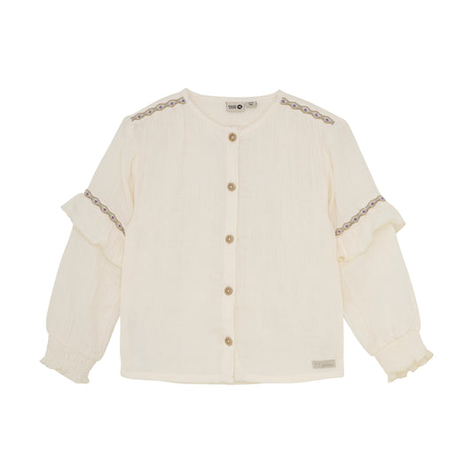 Daily7 Longsleeve ruffle blouse