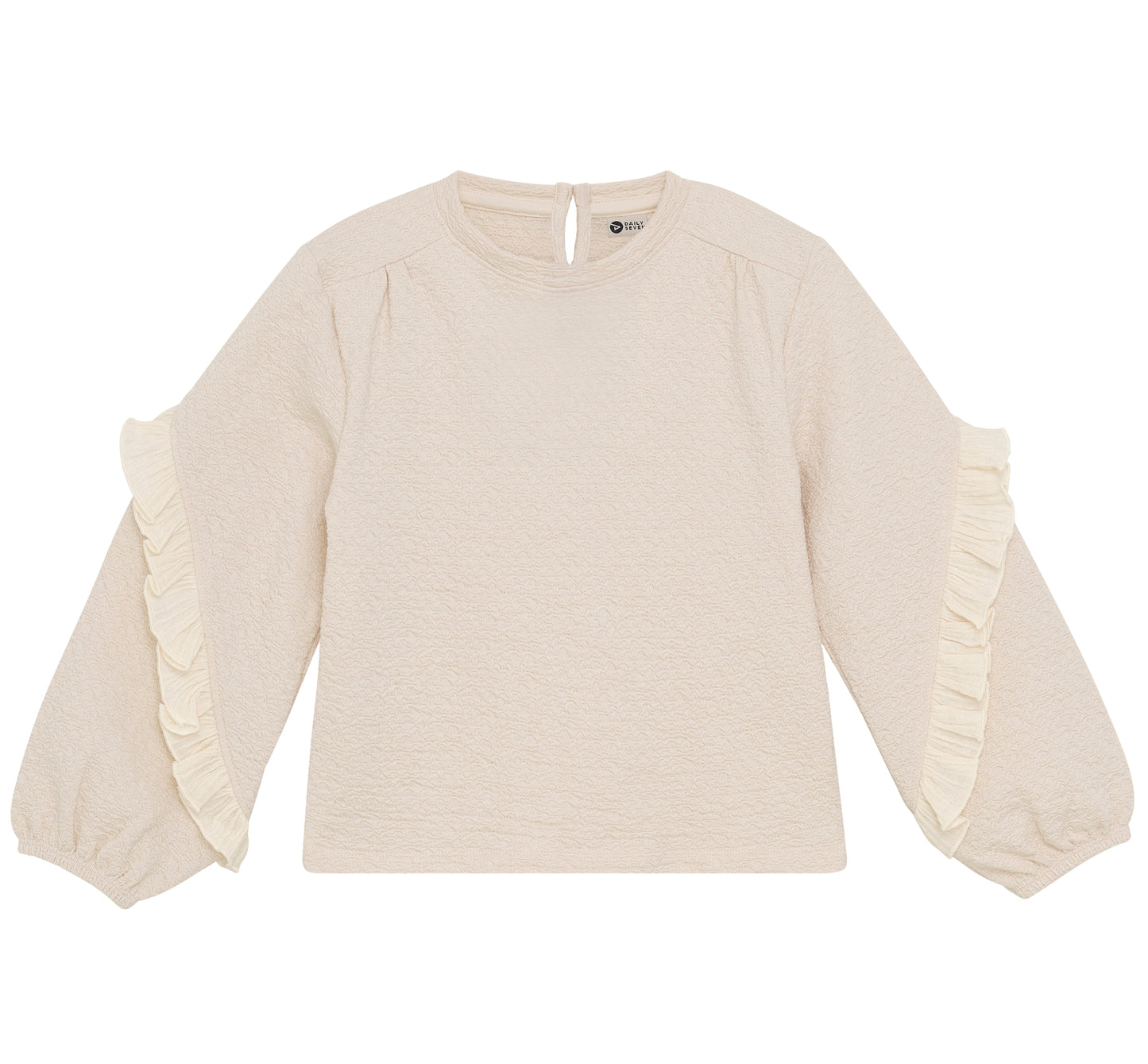 PRE-ORDER Daily7 Longsleeve ruffle blouse