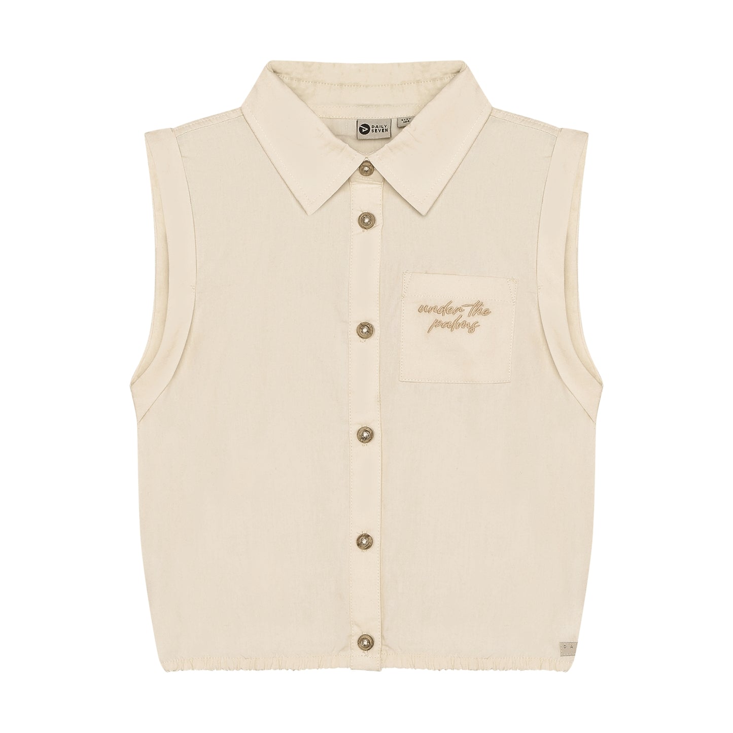 Daily7 palm blouse