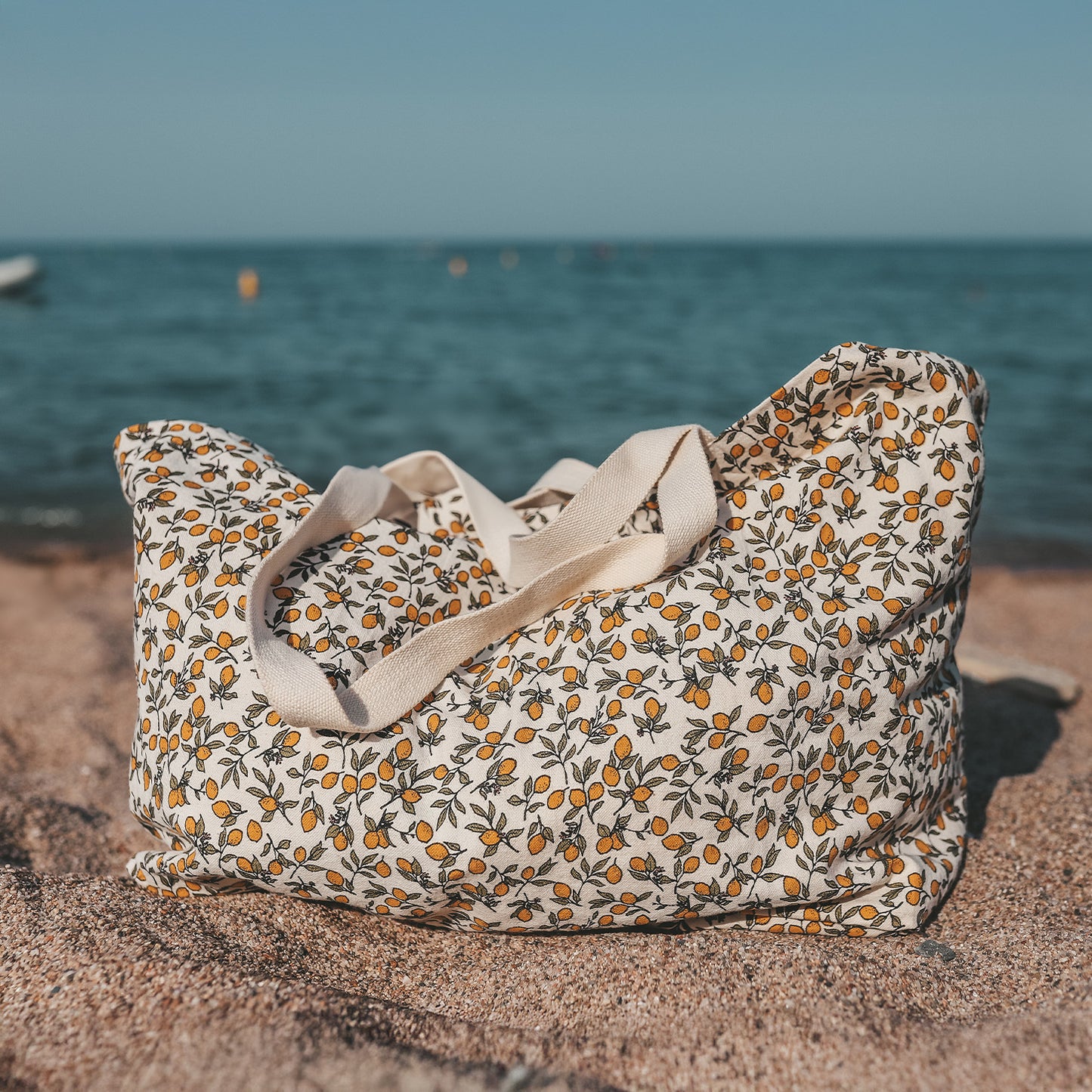 Salted Stories - Lemons beach bag