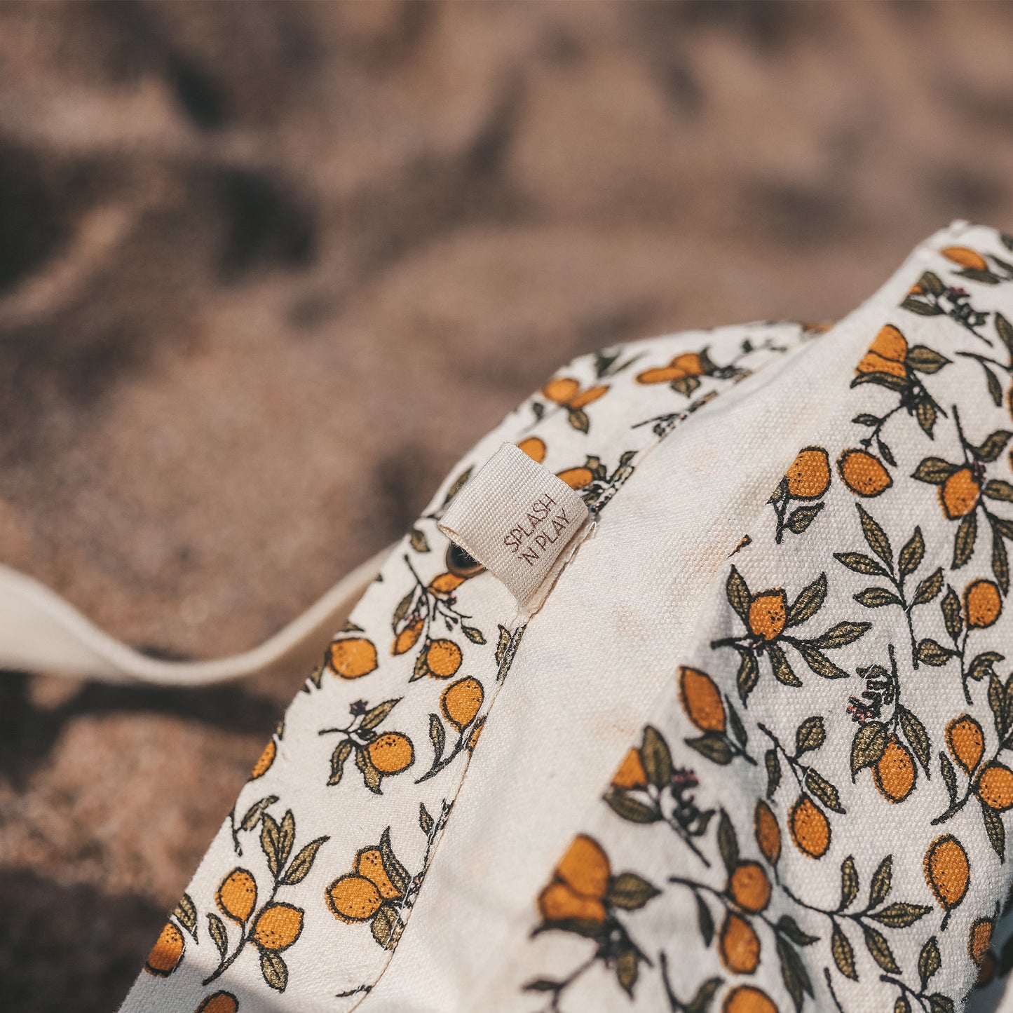 Salted Stories - Lemons beach bag