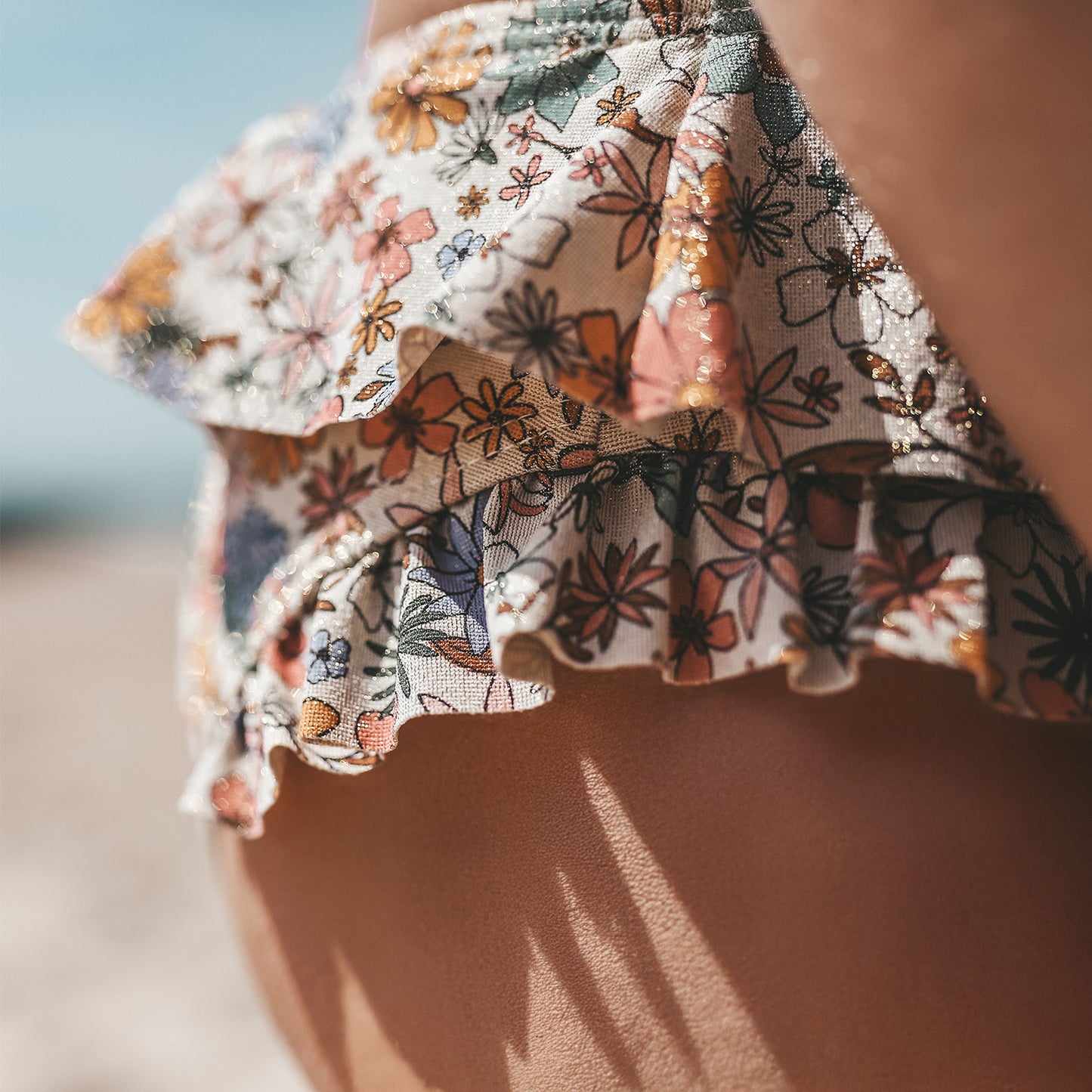 Salted Stories - Flower bud X Sparkly fleurs swimshort