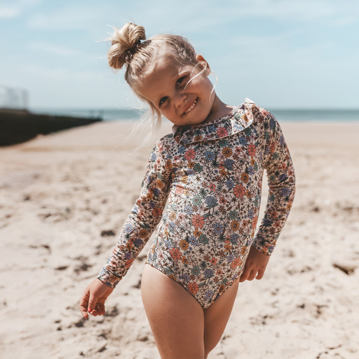 Salted Stories - Sparkly fleurs bodysuit