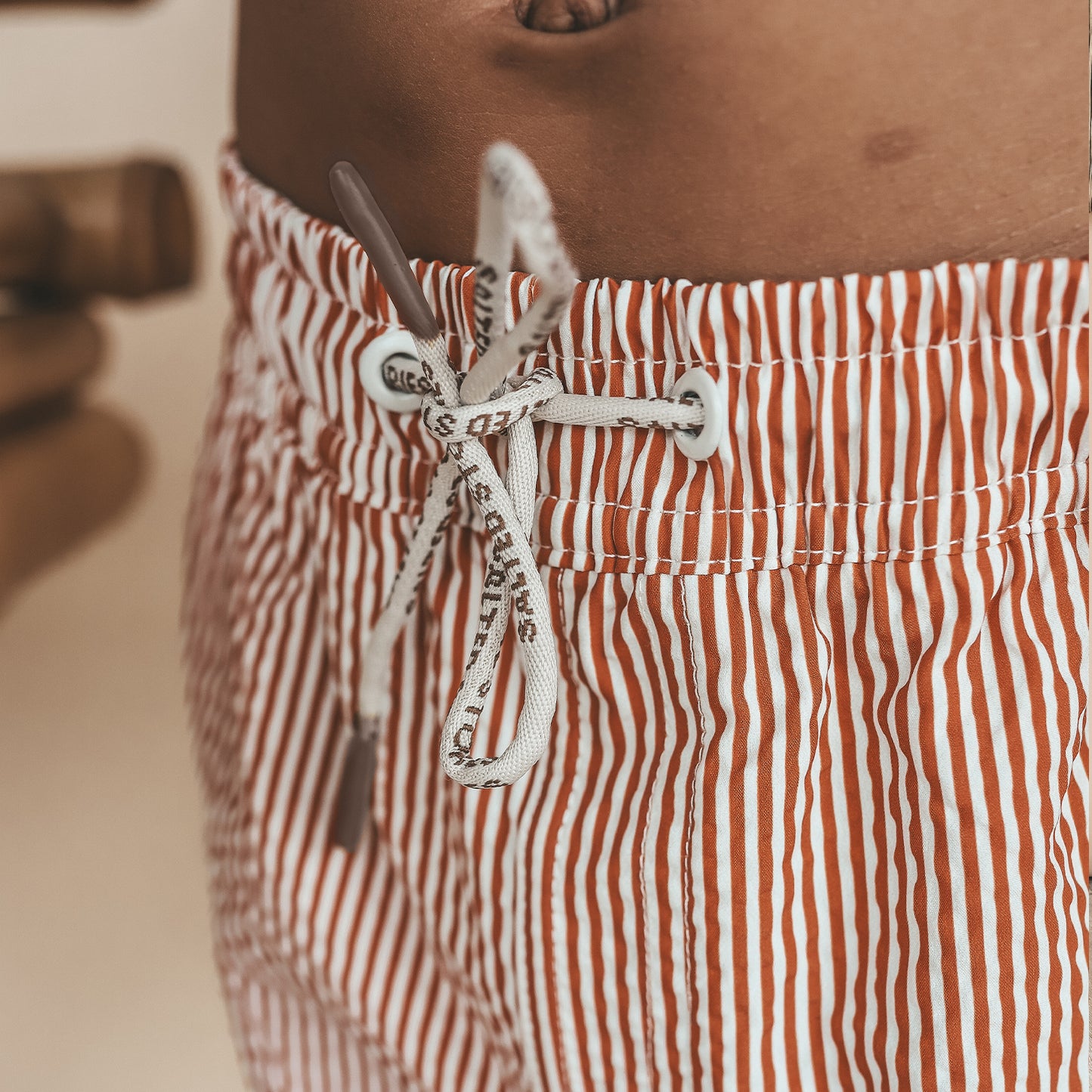 Salted stories seersucker swimshort