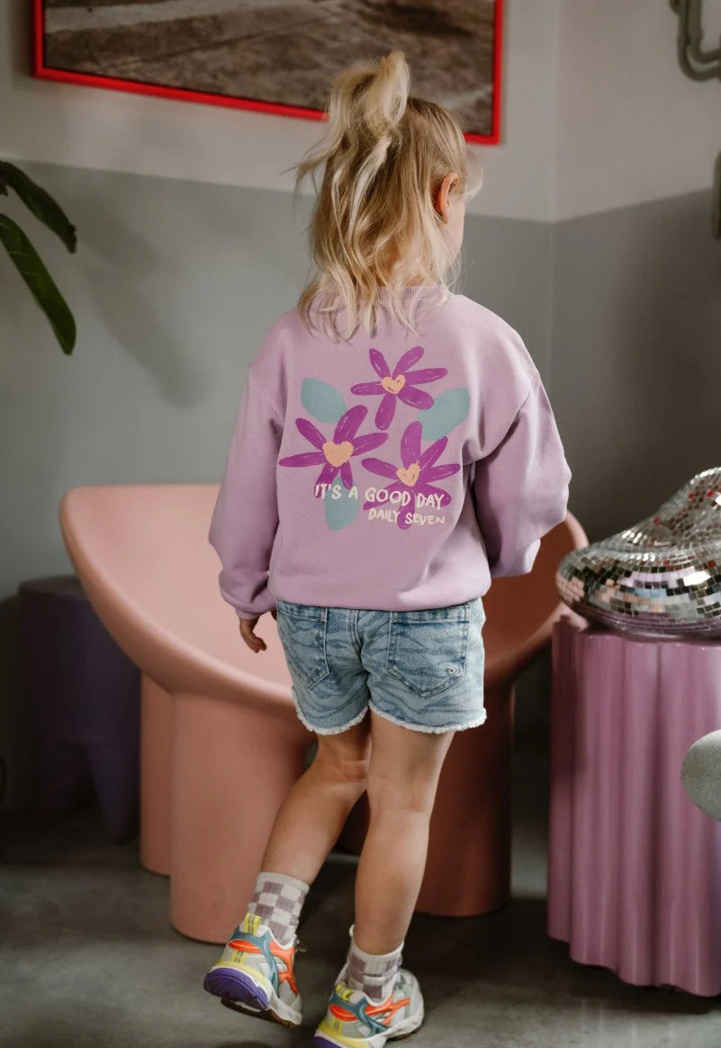 Daily7 sweater flower