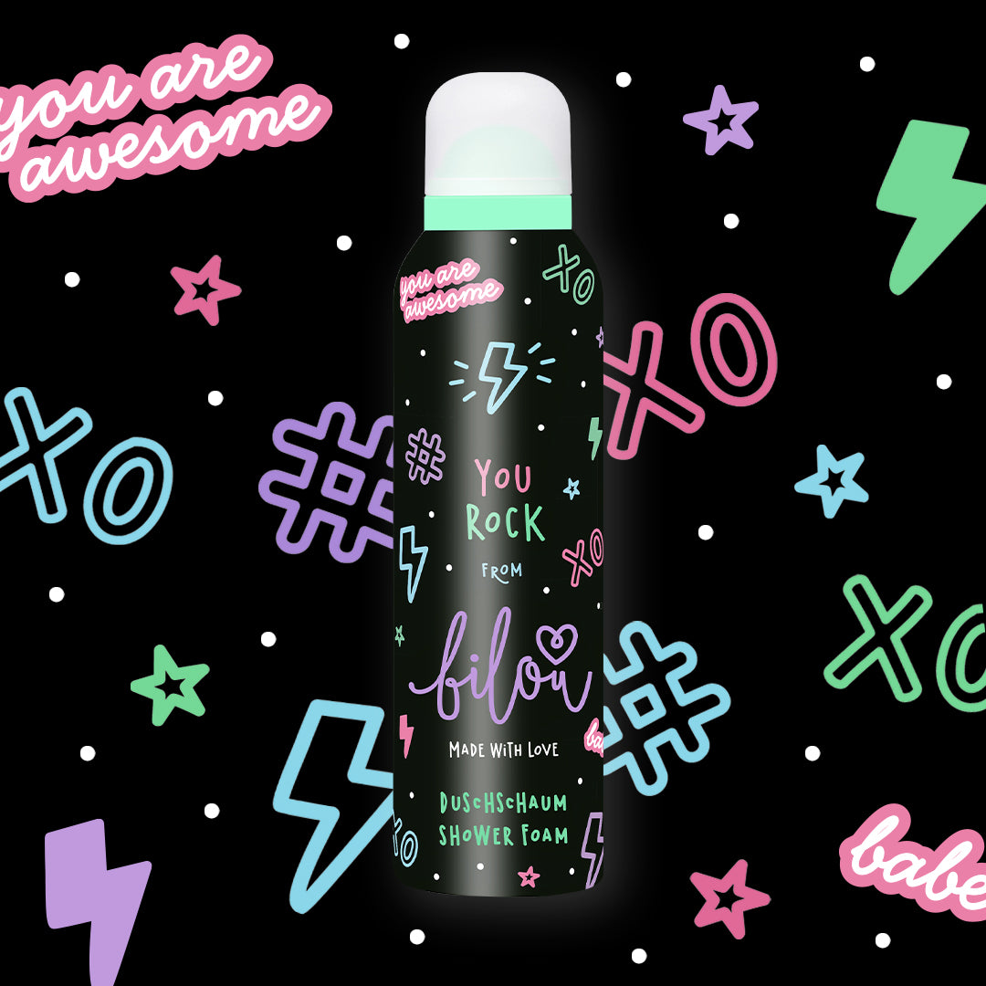 Bilou showerfoam you rock