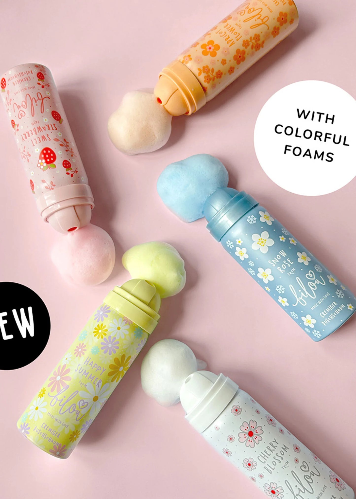 Bilou Showerfoam Snow Rose