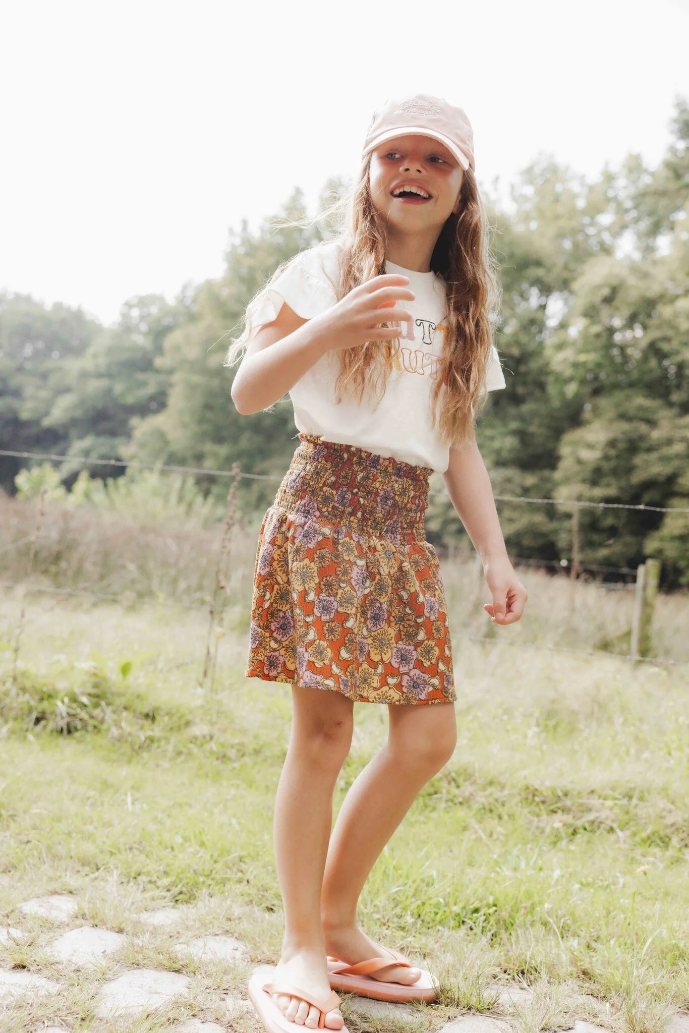 LOOXS Little Zomer rokje Retro Vibes