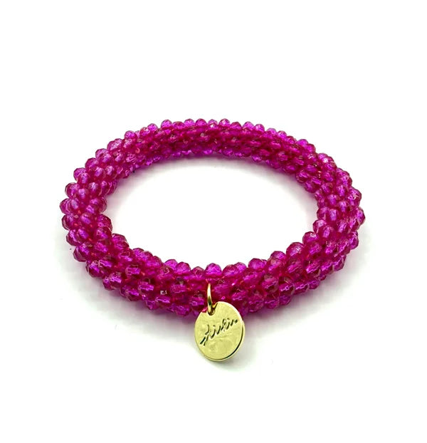 Stiekie fuchsia roze