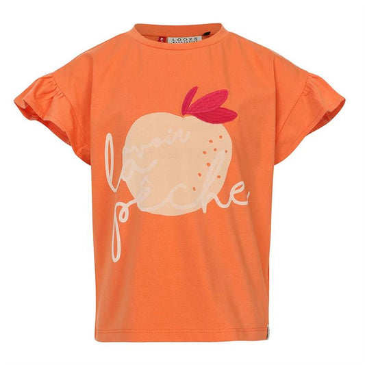 LOOXS shirt perzik
