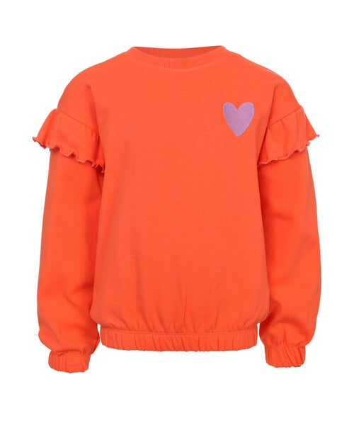 LOOXS sweater koraal